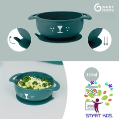 Set Ăn Dặm 3 Món Silicone Kit FIRST’ISY Dog/Fox Babymoov
