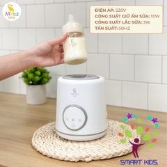 Máy Lắc Bình Sữa Và Giữ ấm Sữa Thông Minh Moaz BéBé MB-079