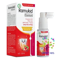 Xịt ngừa sâu răng Ramukid Premium dành cho bé