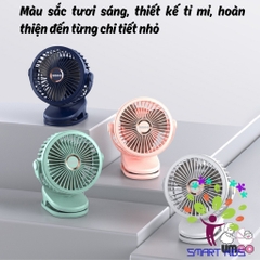 Quạt Kẹp Tích điện Mini Umoo 10.000mAh UM-13170