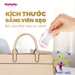 Khăn mặt viên nén Mamamy Tropical 100% sợi tự nhiên & rayon