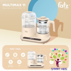Máy đa Năng điện Tử (tiệt Trùng/sấy Khô/hâm Sữa/hấp/hầm Cháo Chậm/đun & Hâm Nước ) Fatz Baby Multimax 11 FB9502KB