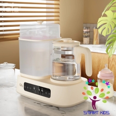 Máy đa Năng điện Tử (Tiệt Trùng/ Sấy Khô/ Hấp/ Đun Nước & Nấu Chậm) Fatz Baby Multimax 12 FB9503KB