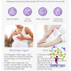 Dầu massage relaxing aroma oil atono2 cho mẹ bầu và em bé 0m+ 150ml