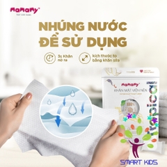 Khăn mặt viên nén Mamamy Tropical 100% sợi tự nhiên & rayon