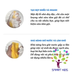 Bọt Tắm Chiết Xuất Rau Củ Nguyên Chất ATONO2 Cho Bé Từ 12M+