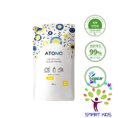 Nước Rửa Bình Rau Củ Quả Và Chén Bát Thuần Chay đậm đặc ATONO2 Cho Bé Từ 0m+