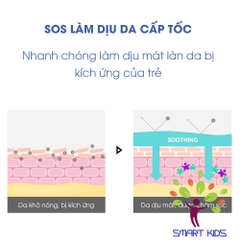 Soothing Gel Làm Dịu Da Hữu Cơ Oxygen ATONO2 Cho Bé Từ 0m+