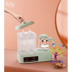 Máy đa năng điện tử (Tiệt trùng/ Sấy khô/ Hấp/ Làm sữa chua/ Đun & Hâm nước) Multimax 10 fatz baby FB9003RS