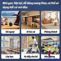 Quạt Kẹp Tích điện Mini Umoo 10.000mAh UM-13170