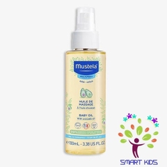 Dầu Massage Cho Trẻ Sơ Sinh & Em Bé MUSTELA Baby Oil MUSTELA 100ml