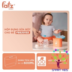 Hộp đựng Sữa Bột Cho Bé 600ml Fatz Baby FB8201SS