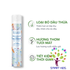 Dầu gội khô Evoluderm không xả lại với nước hương thơm quyến rũ