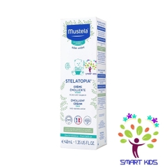 Kem Dưỡng Da Mặt Cho Trẻ Sơ Sinh & Em Bé Da Chàm Thể Tạng MUSTELA Stelatopia Emollient Cream 40ml