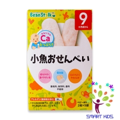 Bánh Gạo Ăn Dặm Vị Cá Mòi Beanstalk Cho Trẻ Từ 9 Tháng (Hộp 5 gói x 2 miếng) Date 19/1/2025