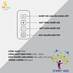 MÁY LÀM ẤM KHĂN ƯỚT MOAZ BÉBÉ MB-059 MB-008