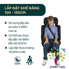 Ghế ngồi ô tô từ sơ sinh Chicco Unico Evo I-Size Air Black Air