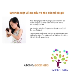 Dầu Gội đầu GOOD KIDS ATONO2 Cho Bé Từ 4 Tuổi, Duy Trì độ ẩm, Loại Bỏ Bã Nhờn Giúp Da đầu Và Tóc Mềm Mại Sạch Sẽ – 500g