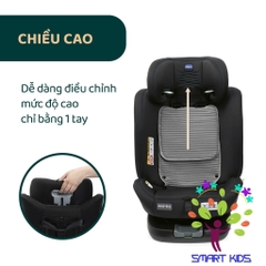Ghế ngồi ô tô từ sơ sinh Chicco Unico Evo I-Size Air Black Air