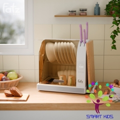 Máy úp Bình Sữa, Bát đĩa, Tiệt Trùng UVC, Sấy Khô Và Bảo Quản Fatz Baby Tidy 8 FB4630ZH