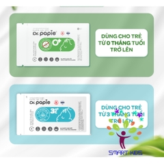 Túi 5 Khăn Ướt Thảo Dược Dr.Papie dành cho bé