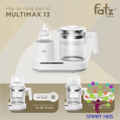 Máy đa Năng điện Tử (LẮC SỮA/ ĐUN & HÂM NƯỚC PHA SỮA) Fatz Baby Multimax 13 FB9202KB
