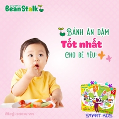 Bánh Gạo Ăn Dặm Tôm Và Tảo Xanh Beanstalk Cho Trẻ Từ 9 Tháng Tuổi (Hộp 5 gói x 2 miếng) Date 19/1/2025