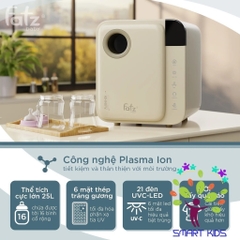 Máy Tiệt Trùng Sấy Khô UVC-LED Công Nghệ Nano Plasma Ion Fatz Baby  PLASMAX 1 FB4725ZH