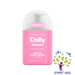 Dung dịch vệ sinh phụ nữ Chilly 200ml làm sạch và dưỡng ẩm, chiết xuất bạc hà ngừa vi khuẩn, ngăn mùi hiệu quả