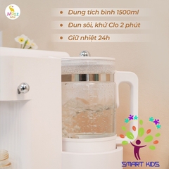Máy tiệt trùng sấy khô UVC và đun nước thông minh Moaz BéBé MB-104