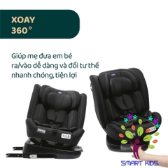 Ghế Ngồi ô Tô Từ Sơ Sinh Chicco Unico Evo I-Size Classic Black