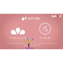 Máy hút sữa điện đôi Beborn BP02# BP02#ED