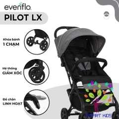 Xe đẩy Evenflo Pilot LX Lightweight Compact
