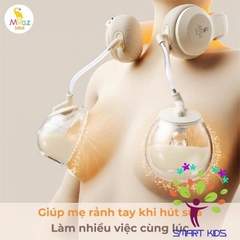 Máy hút sữa di động kèm chườm ấm cổ Moaz BéBé MB-091