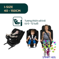 Ghế Ngồi ô Tô Từ Sơ Sinh Chicco Unico Evo I-Size Classic Black