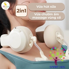 Máy hút sữa di động kèm chườm ấm cổ Moaz BéBé MB-091