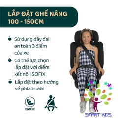 Ghế Ngồi ô Tô Từ Sơ Sinh Chicco Unico Evo I-Size Classic Black