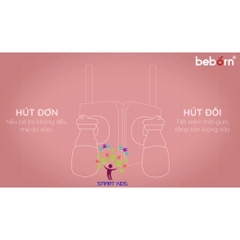 Máy Hút Sữa điện đôi Beborn BP02 BP02ED
