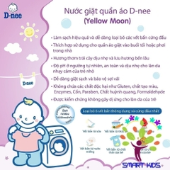 Nước giặt quần áo em bé Dnee 3000ml (Chính hãng có tem Đại Thịnh)