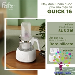 Máy đun Và Hâm Nước Pha Sữa điện Tử Fatz Baby Quick 16 FB3506HB