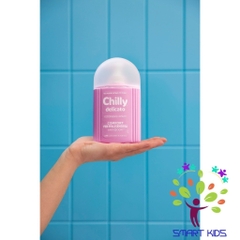 Dung dịch vệ sinh phụ nữ Chilly 200ml làm sạch và dưỡng ẩm, chiết xuất bạc hà ngừa vi khuẩn, ngăn mùi hiệu quả