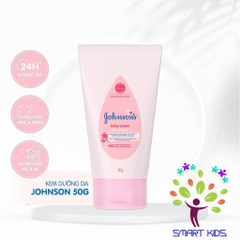 Kem Dưỡng Johnson's Baby Dưỡng Ẩm Dịu Nhẹ Chống Nẻ Dành Cho Bé- Johnson's Baby Cream 50g