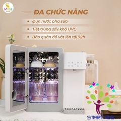 Máy tiệt trùng sấy khô UVC và đun nước thông minh Moaz BéBé MB-104