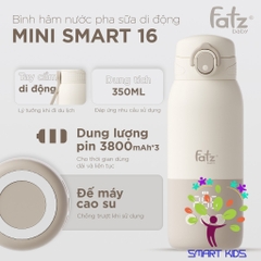 Bình Hâm Nước Pha Sữa Di động Fatz Baby Mini Smart 16 FB3807BN