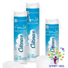 Bông Tẩy Trang Aqua life Cotoneve Nhập Khẩu Italia