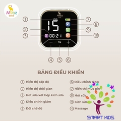 Máy Hút Sữa điện đôi Moaz BéBé MB-094