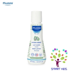 Kem Dưỡng Da Toàn Thân Cho Trẻ Sơ Sinh & Em Bé Da Thường Mustela Hydra Bebe Lotion 50ml