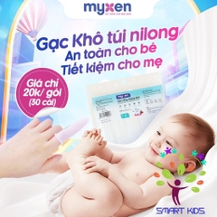 Gạc Răng Miệng Khô MYXEN Dạng Túi Gói 30 Cái