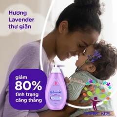 Sữa Tắm Gội Johnson's Baby Bedtime Bath Hương Lavender Thư Giãn Dành Cho Bé