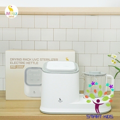 Máy úp bình tiệt trùng uv kèm bình đun nước đa năng Moaz BéBé MB-098